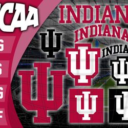 indiana hoosiers svg bundle , ncaa svg, ncaa bundle svg eps dxf png,digital download ,instant download