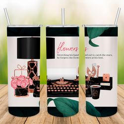 girl boos tumbler wrap png , home office tapered & straight 20oz skinny sublimation, digital design full tumbler wrap