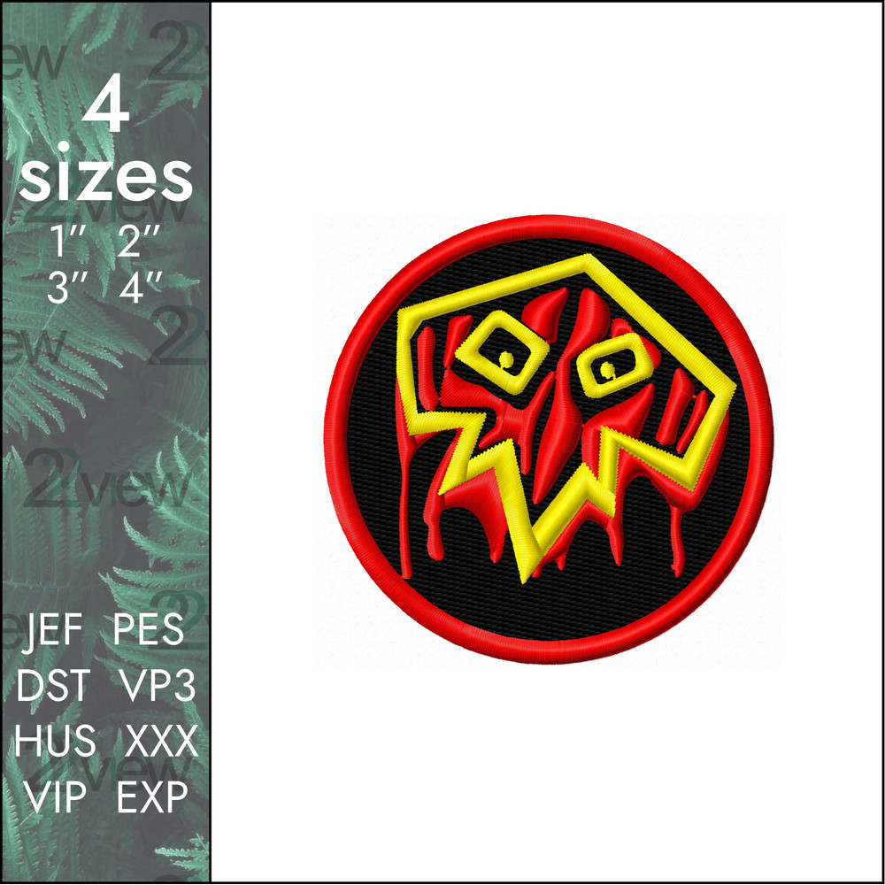 shaman world of warcraft machine rpg machine embroidery design