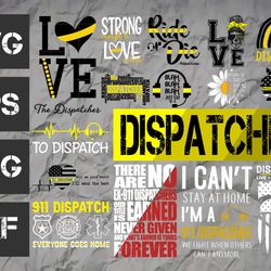 dispatcher  svg bundle , 911 svg dxf eps png , distressed flag svg , digital download