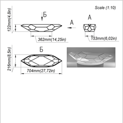 project 352. stained glass printable pattern. brillant3d