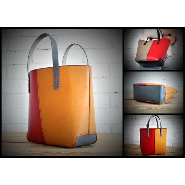 Leather Pattern Tote Bag BG5 Inspire Uplift leather-pattern-tote-bag-bg5-inspire-uplift