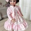Little Darling doll dress pink and white set-2.jpg