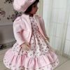 Little Darling doll dress pink and white set-3.jpg