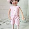Little Darling doll dress pink and white set with top-1.jpg