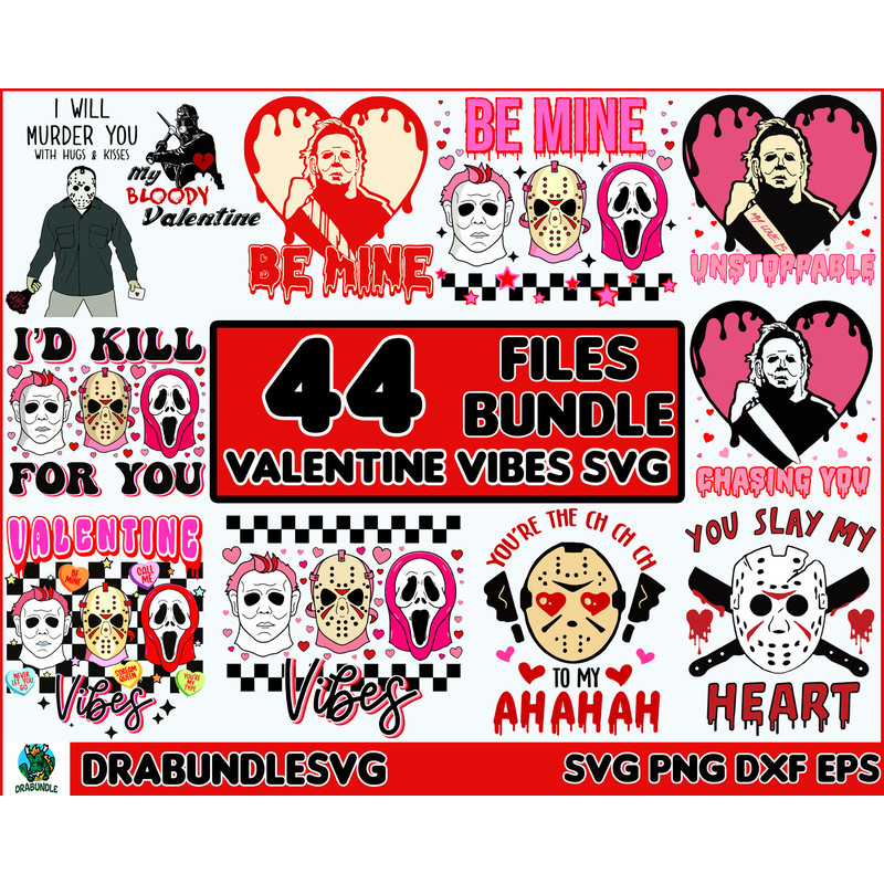 44 Valentine Vibes Svg, Horror Valentines Svg, Retro Valentine’s Day Svg, No You Hang Up Valentine’s Day, Valentine Svg.jpg
