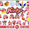 Kirby Bundle Svg, Games, Layered, Silhouette, Cricut, Digital Download.jpg