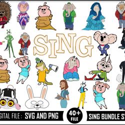 sing , sing 2 , buster moon , rosita , ash , johnny , gunter , suki , nooshy , miss crawley , clay calloway , bykarinn