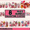 Valentine Coffee Png Bundle, Valentine Coffee Png, Valentine Drinks Png, Latte Drink Png, XOXO Png, Coffee Lover, Valentine.jpg
