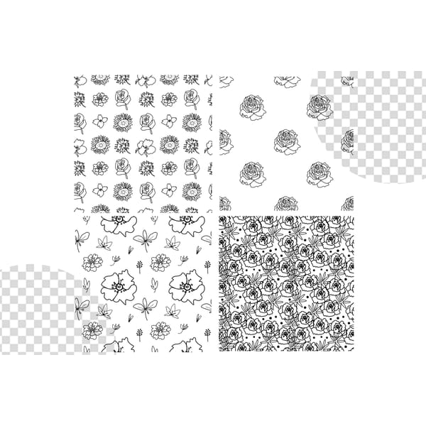 Seamless floral pattern svg - Inspire Uplift