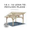 Diy 16 x 16 lean to pavilion plans gazebo plans in pdf 1.jpg