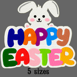 Happy easter embroidery design. Holiday embroidery designs. Embroidery designs trendy. Digital download