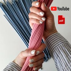Creating elastic paper vine. Flexible paper vine Paper sticks basket weaving Paper twigs Files for download Video DIY