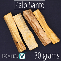 Palo Santo Incense from Peru Sticks Premium 30 grams