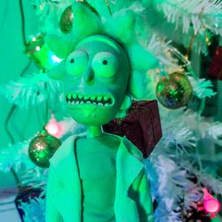 Rick Sanchez doll - Rick and Morty doll/sculpture in the clothing