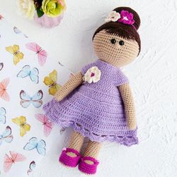 Crochet Pattern Amigurumi Doll with Outfit