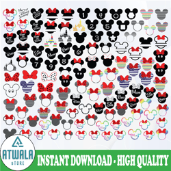 disney svg bundle, mickey svg, minnie svg, disney svg, disney monogram frames svg