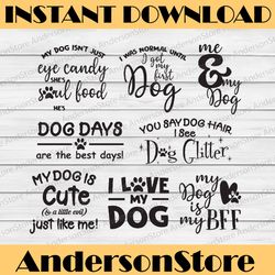me and my dog - dog svg and cut files for crafters valentine day bundle svg valentine's day svg bundle