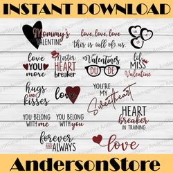 valentine svg bundle dxf png jpeg, love sign svg bundle, valentine's day svg, valentine day clip art, cutting files