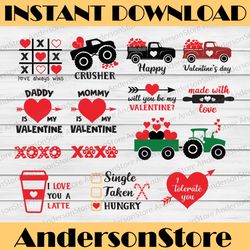 Valentine's Day SVG | Valentine's Day SVG Bundle | Valentine SVG | Love Svg | Cupid Svg| Valentines Day Cut File| Heart