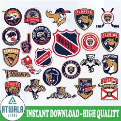 florida panthers bundle svg, panthers svg, nhl svg, hockey cricut, cut file, clipart, cricut explorer   silhouette cameo