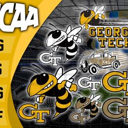Georgia Tech Yellow Jackets SVG bundle , NCAA svg, NCAA bundle svg eps dxf png,digital Download ,Instant Download