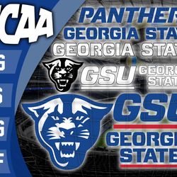 Georgia State Panthers SVG bundle , NCAA svg, NCAA bundle svg eps dxf png,digital Download ,Instant Download