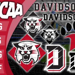 Davidson Wildcats SVG bundle , NCAA svg, NCAA bundle svg eps dxf png,digital Download ,Instant Download