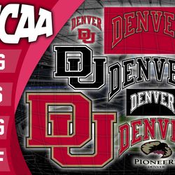 Denver Pioneers SVG bundle , NCAA svg, NCAA bundle svg eps dxf png,digital Download ,Instant Download