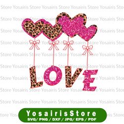 valentine png, valentine sublimation design, love png sublimation design, pink love leopard print png, valentine's day,