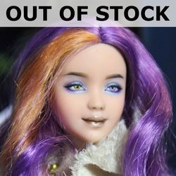 ooak custom barbie in princess power head repaint