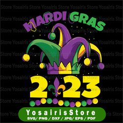 mardi gras 2022 svg, fat tuesday svg, mardi gras shirt, jester hat svg, fleur de lis svg, louisiana, dxf, eps, png, cut