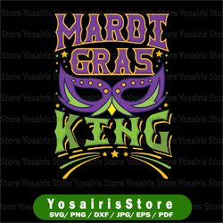 mardi gras king svg png, fun couples king or queen svg, boy mardi gras svg,  boys cut files, kids shirt svg