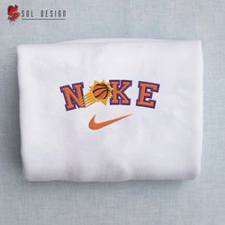 Nike Phoenix Suns Embroidered Unisex Shirt, Suns NBA T Shirt, Basketball, NBA Embroidery Hoodie, NBA Sweatshirt