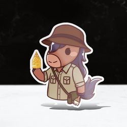 chibi archeology sticker | cpp | cal poly pomona | vinyl | waterproof | laptops, hydroflasks