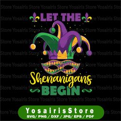 let the shenanigans begin mardi gras png funny design fat tuesday, mardi gras carnival party mardi gras mardi gras mask