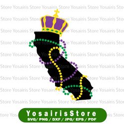 california mardi gras png, map mardi gras png, mardi gras sublimation, mardi gras hat, beads png, printable