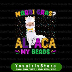 mardi gras alpaca my beads png, my beads png, alpaca, mardi gras pet png, sublimation, alpaca my beads png