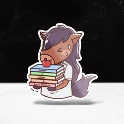 chibi class sticker | cpp | cal poly pomona | vinyl | waterproof | laptops, hydroflasks