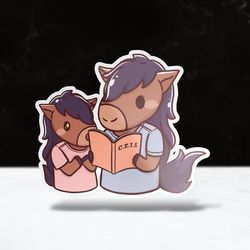 chibi ceis sticker | cpp | cal poly pomona | vinyl | waterproof | laptops, hydroflasks