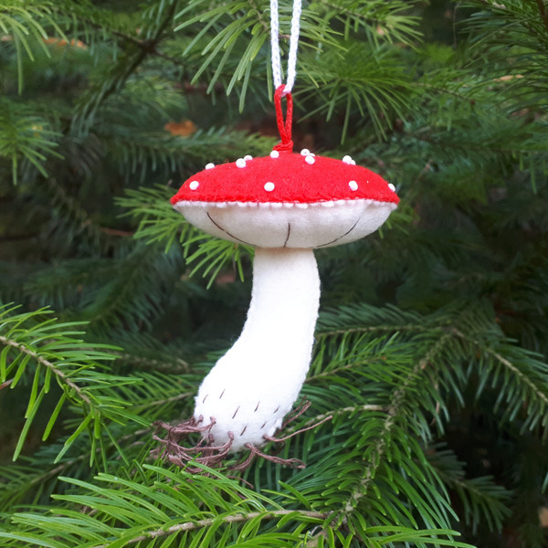 Amanita-Mushroom-ornament