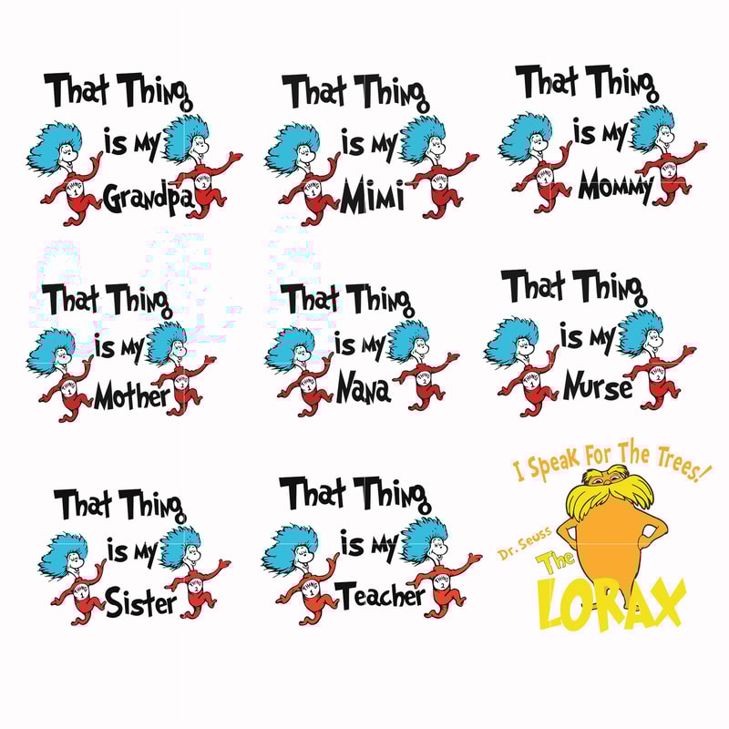 Dr Seuss Svg Bundle, Funny Dr Seuss Quote Svg, Dr Seuss Svg, Thing Svg, Cute Cat Svg, Teacher Svg, Svg File For Cricut DR113.jpg