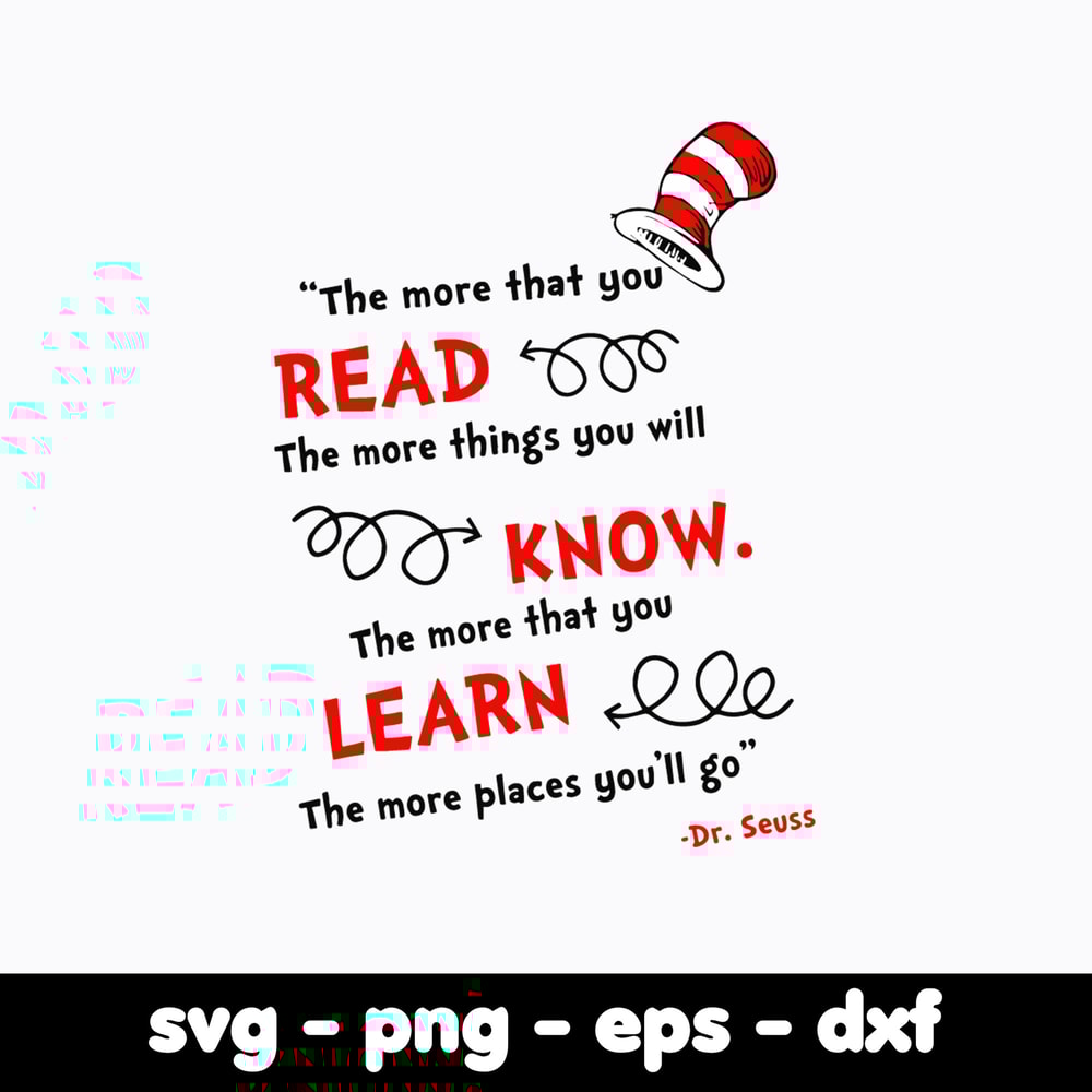 Dr Seuss Svg Bundle, Funny Dr Seuss Quote Svg, Dr Seuss Svg, Thing Svg, Cute Cat Svg, Teacher Svg, Svg File For Cricut DR250.jpg