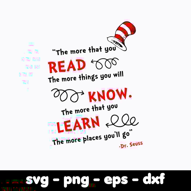 Dr Seuss Svg Bundle, Funny Dr Seuss Quote Svg, Dr Seuss Svg, Thing Svg, Cute Cat Svg, Teacher Svg, Svg File For Cricut DR250.jpg