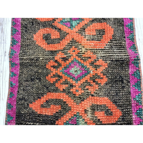 Vintage Oushak Rug, Bohemian Rug, Small Area Rug, Anatolian Rug, Wool Rug, Turkish Rug, Rustic Rug (3).jpg