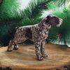 statuette German Wirehaired Pointer