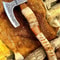 Carbon Steel Bearded Axe with Custom Engraving