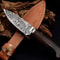 Carbon Steel Hunting Knife with Sheath