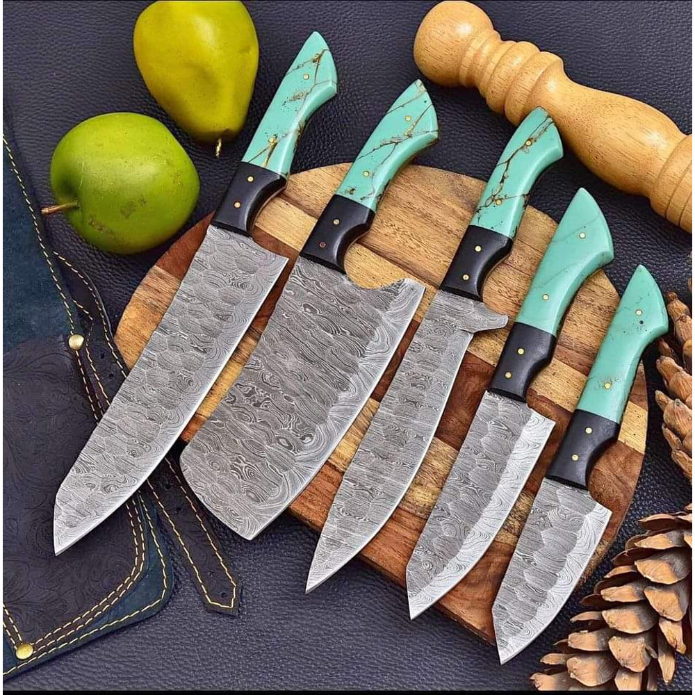 Carbon steel Chef Set Of 5 Pieces