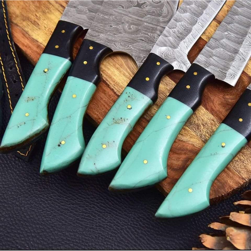 Carbon steel Chef Set Of 5 Pieces